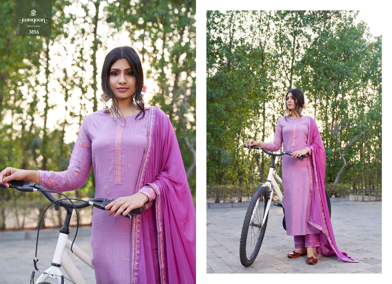 Rangoon Samantha Fancy Festive Wear Designer Heavy Silk Embroidered Suit Collection 